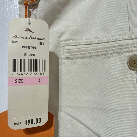 Tommy Bahama NWT Men Shorts Vacay Resort Business Casual Cotton Ashore Thing W40 - Picture 4 of 7